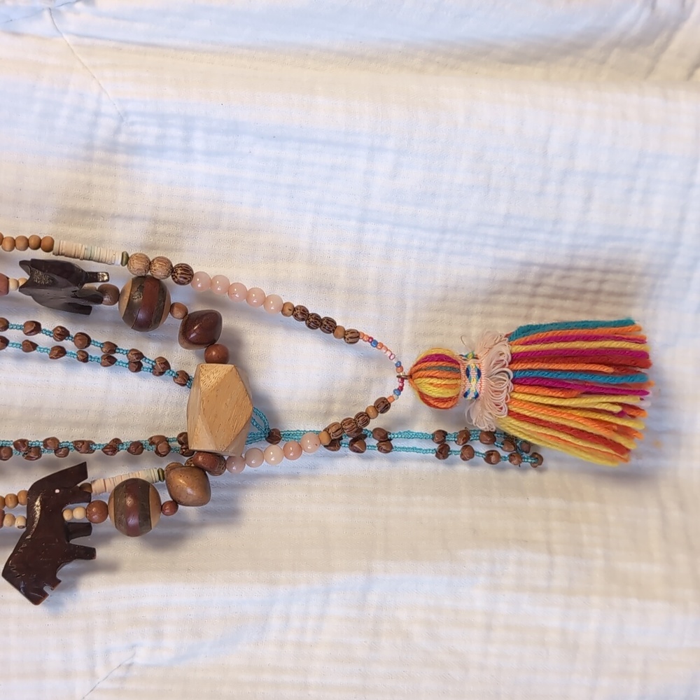 Animal Crackers Wooden Necklace Set - Picture 4 of 9
